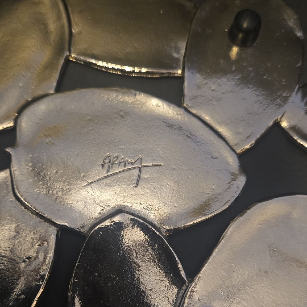 Michael Aram Silver Leaf Trivet - Picture 4 of 9
